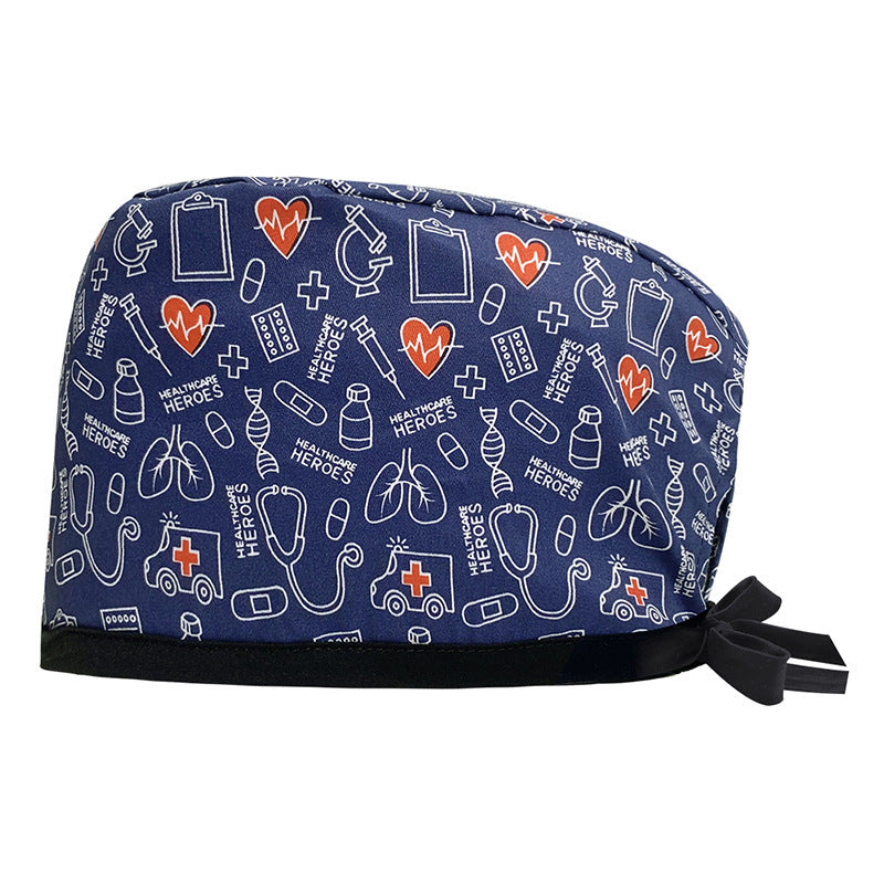 Cotton Printed Operating Cap