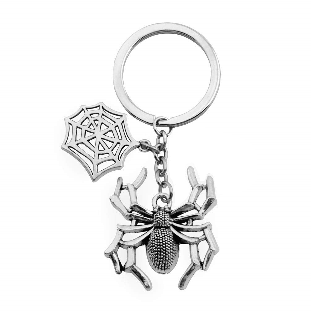 Spider Web Keychain