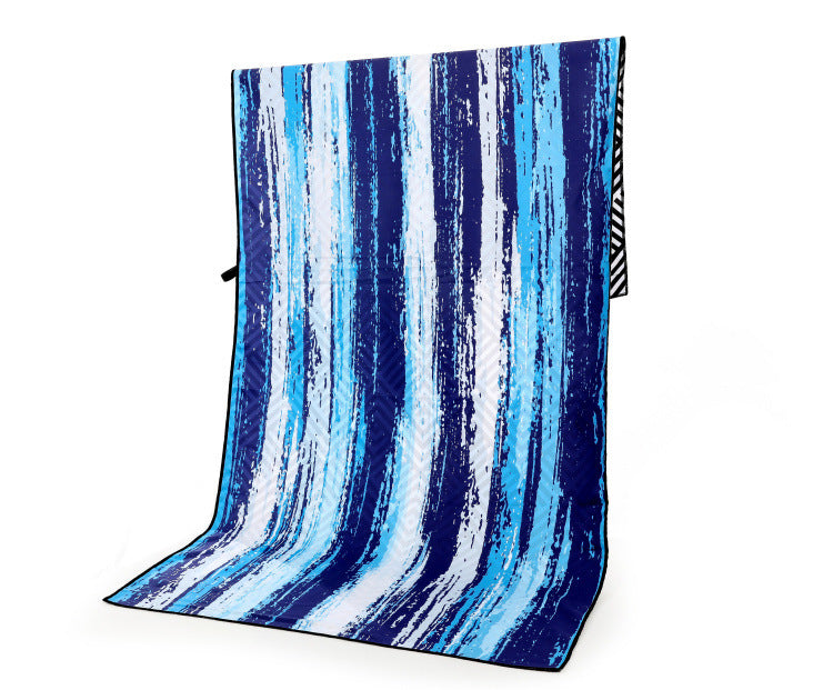 Quick-drying Microfiber Double-sided Fleece Beach Towel