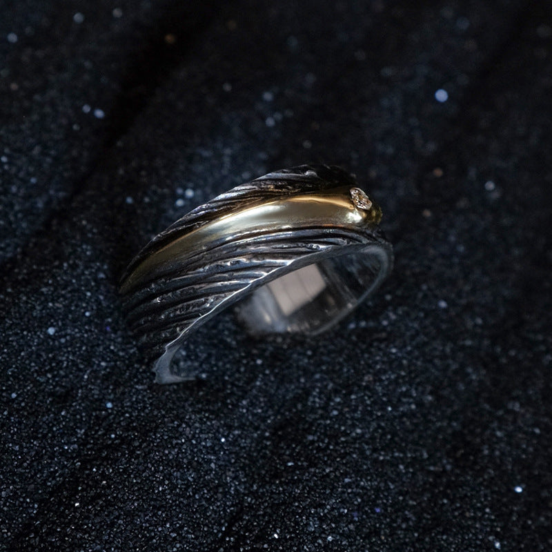 Handmade Thai Silver Meteor Ring