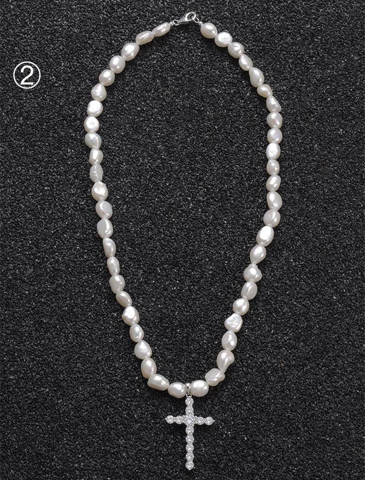 Natural Alien Pearl Necklace