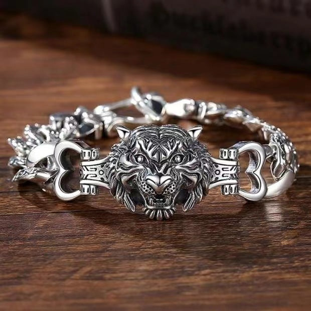 Tiger Head Bracelet