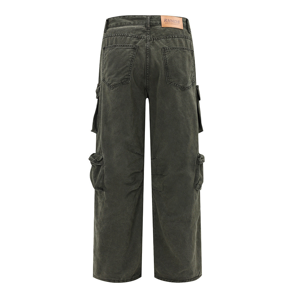 Men's Loose Functional Pocket Tactical Pants