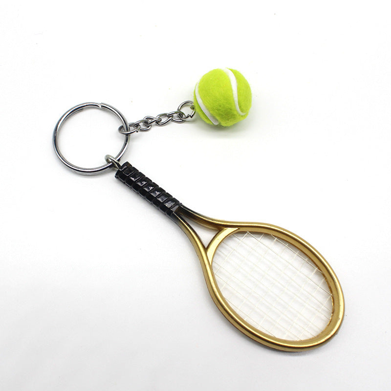 Tennis Racket Keychain