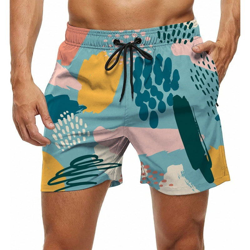 Men's Beach Swim Trunks