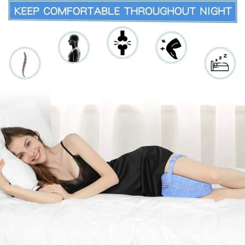 Heart-Shaped Memory Foam Leg Pillow