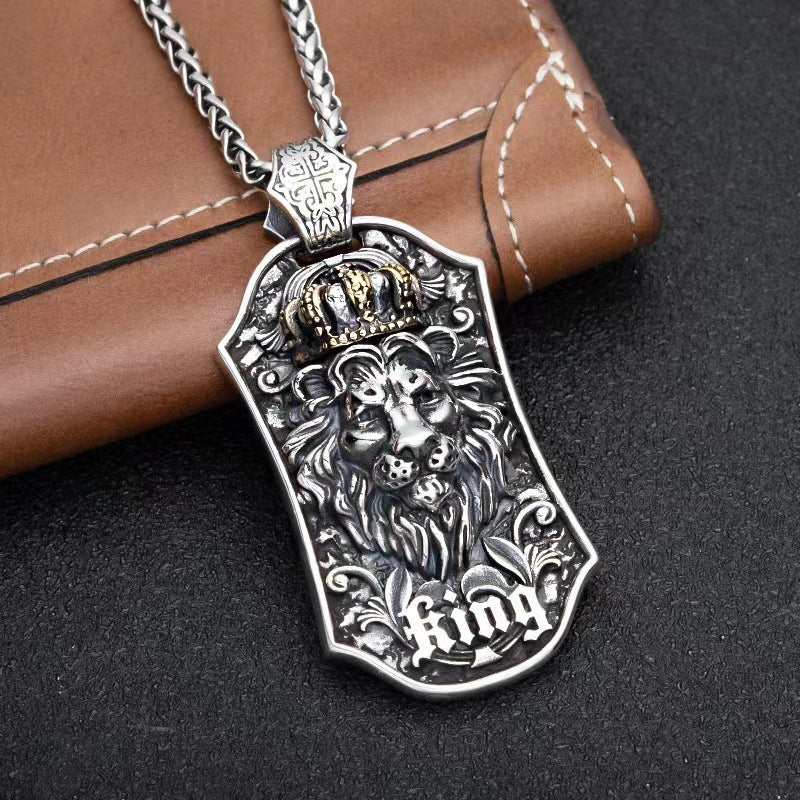 Lion King Three-dimensional Necklace