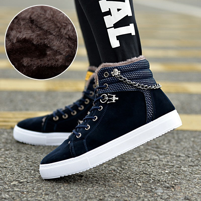 Men's Fleece-lined Sneakers