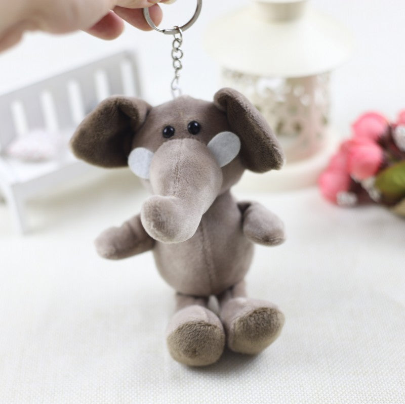 Plush Animal Keychain