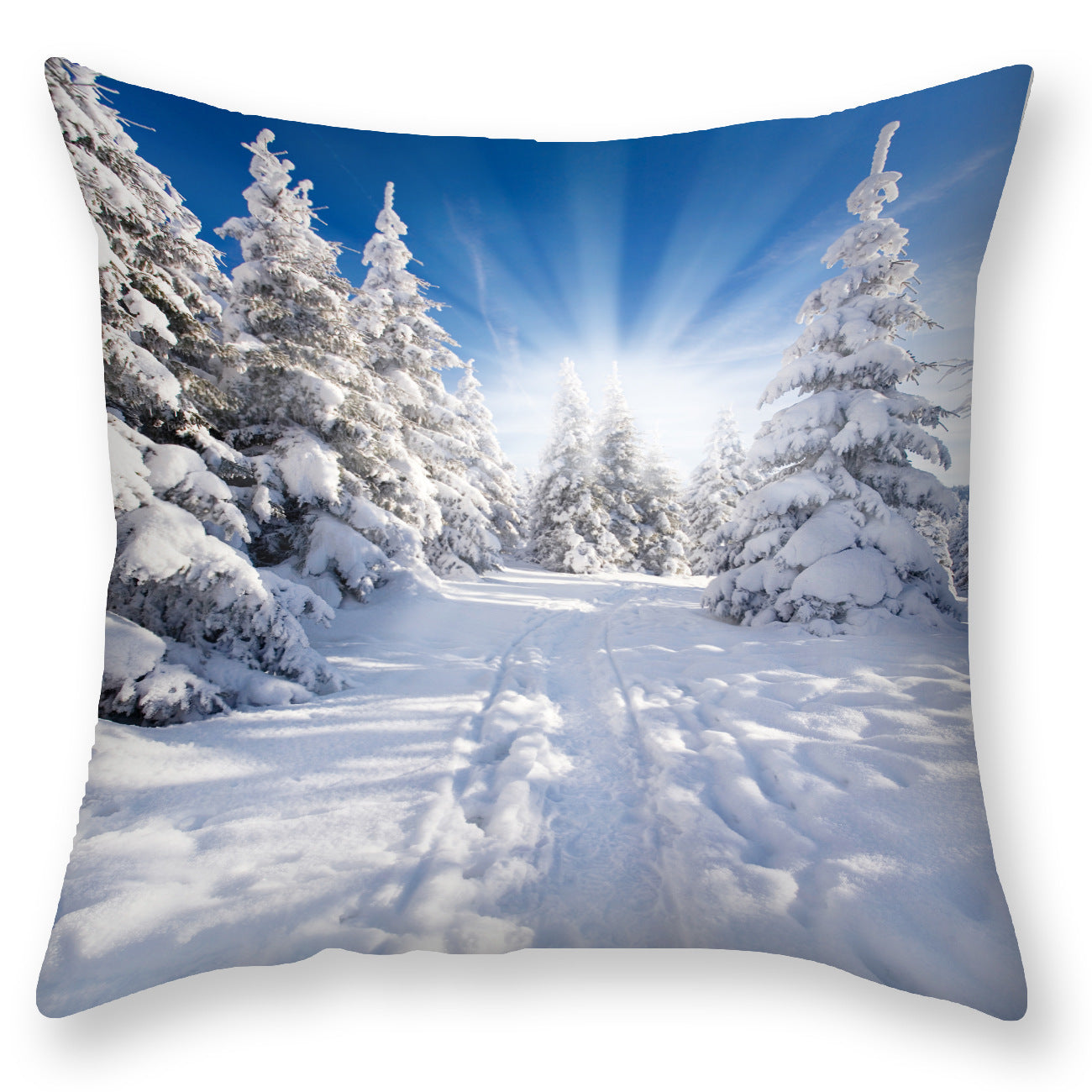 Scandinavian Landscape Printed Pillowcase