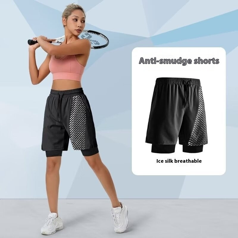 Lightweight Silk Quick-drying Sports Shorts