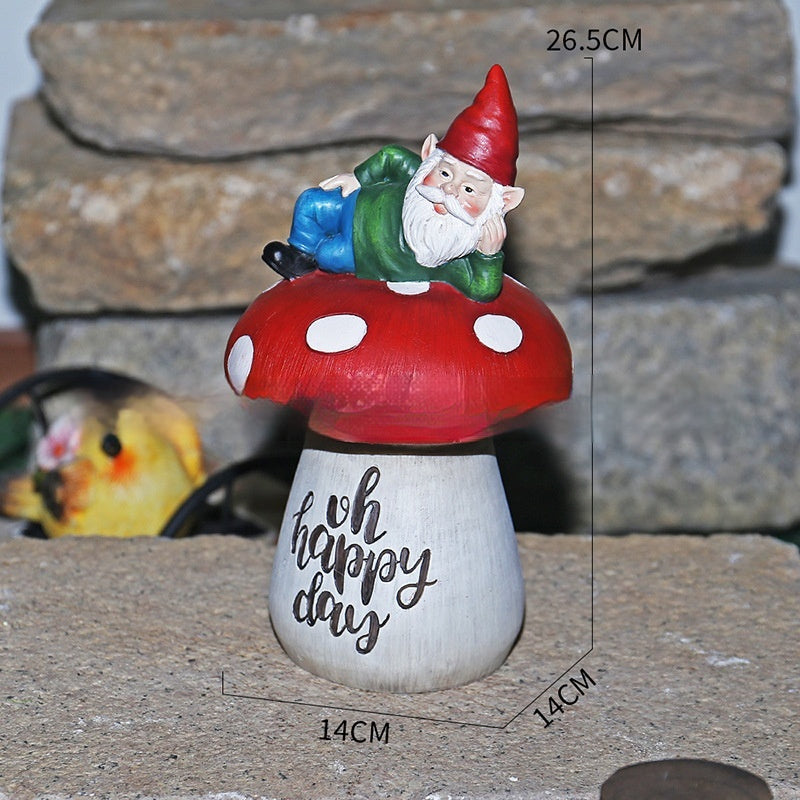 Garden Elf Sculpture Landscape Decorations