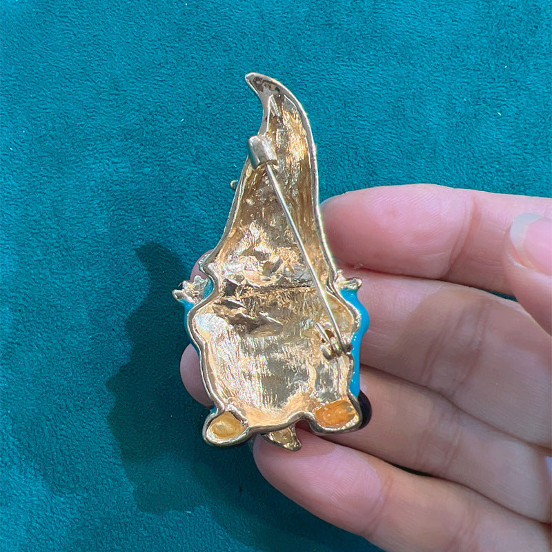 Gnome Brooch