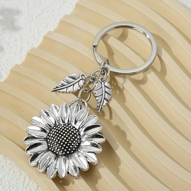 Sunflower Keychain