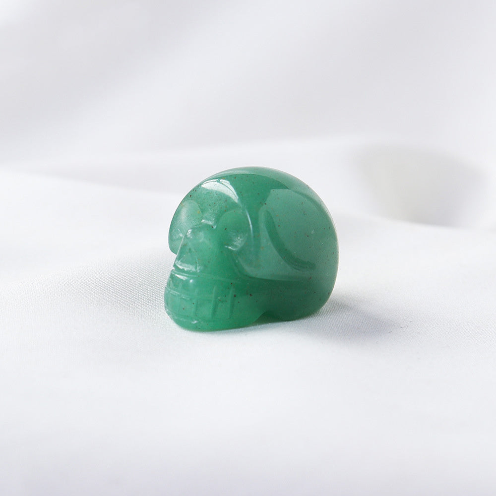 Natural Crystal Skull Carved Semi-precious Stones