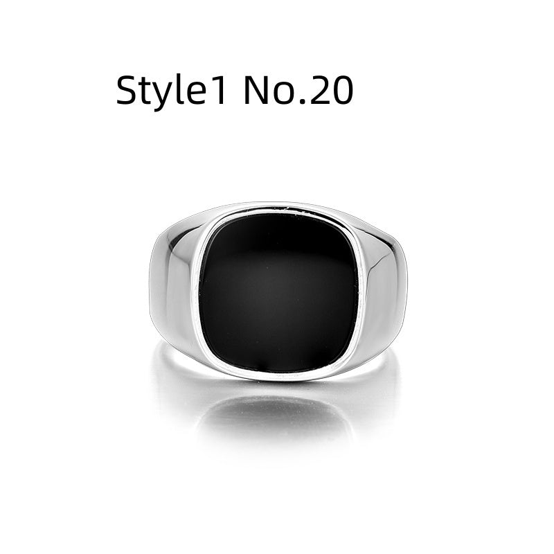 Men's Sterling Silver Ring