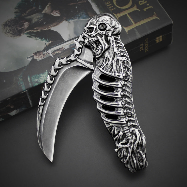 Skeleton Pocket Knife