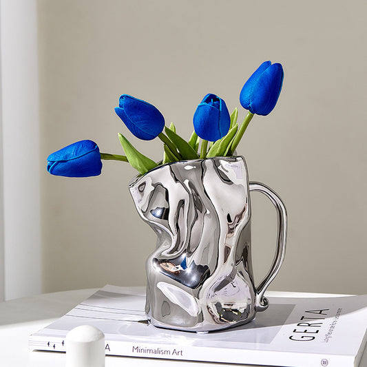 Ceramic Fold Kettle Cup Vase