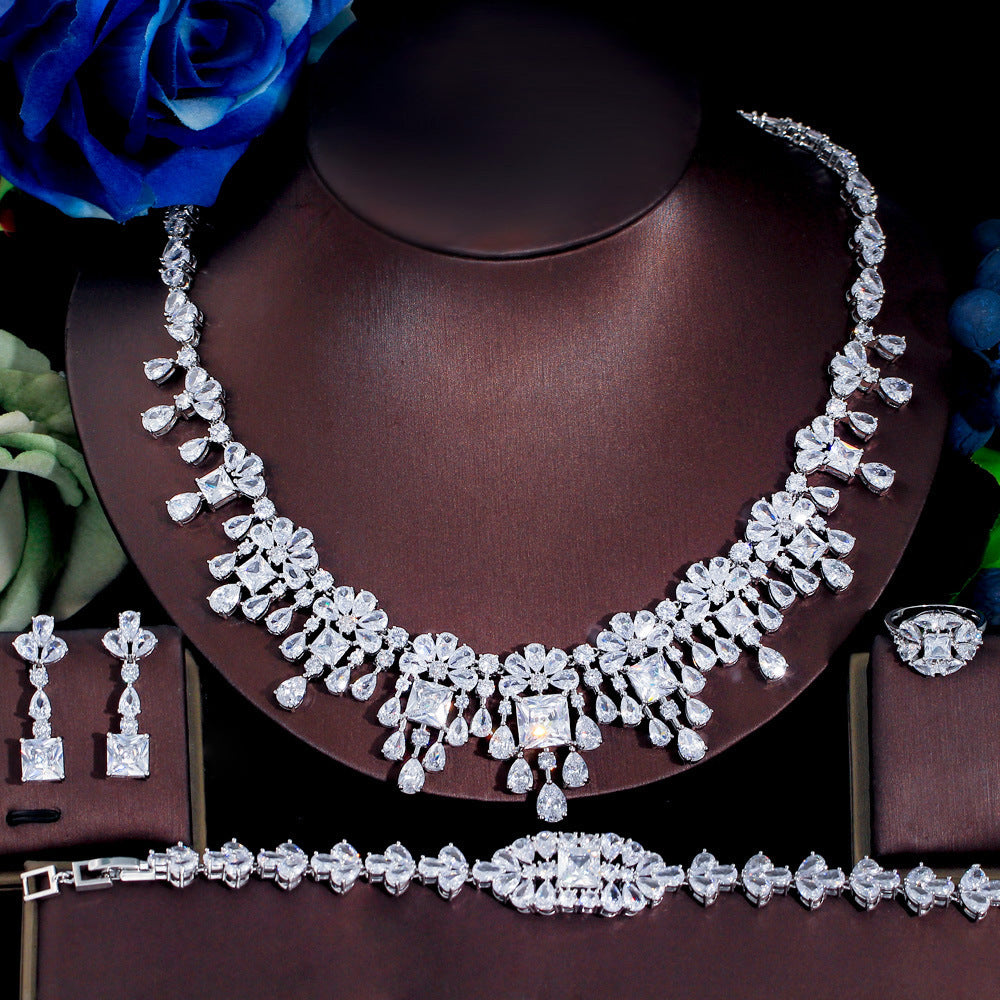 Zircon Necklace Set