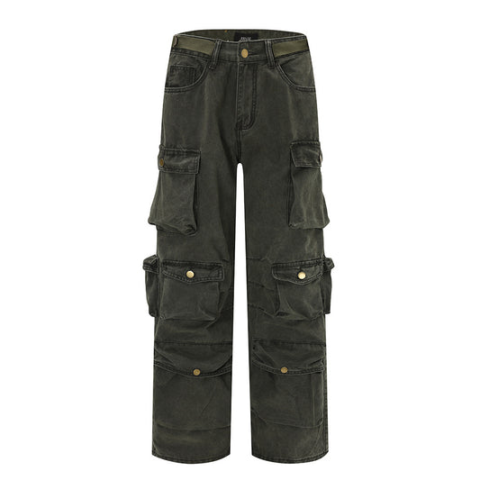 Men's Loose Functional Pocket Tactical Pants