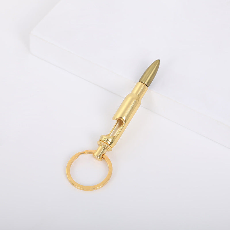 Bullet Bottle Opener Keychain