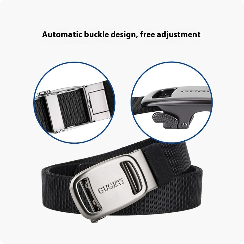 Men's Canvas Comfort Click Belt