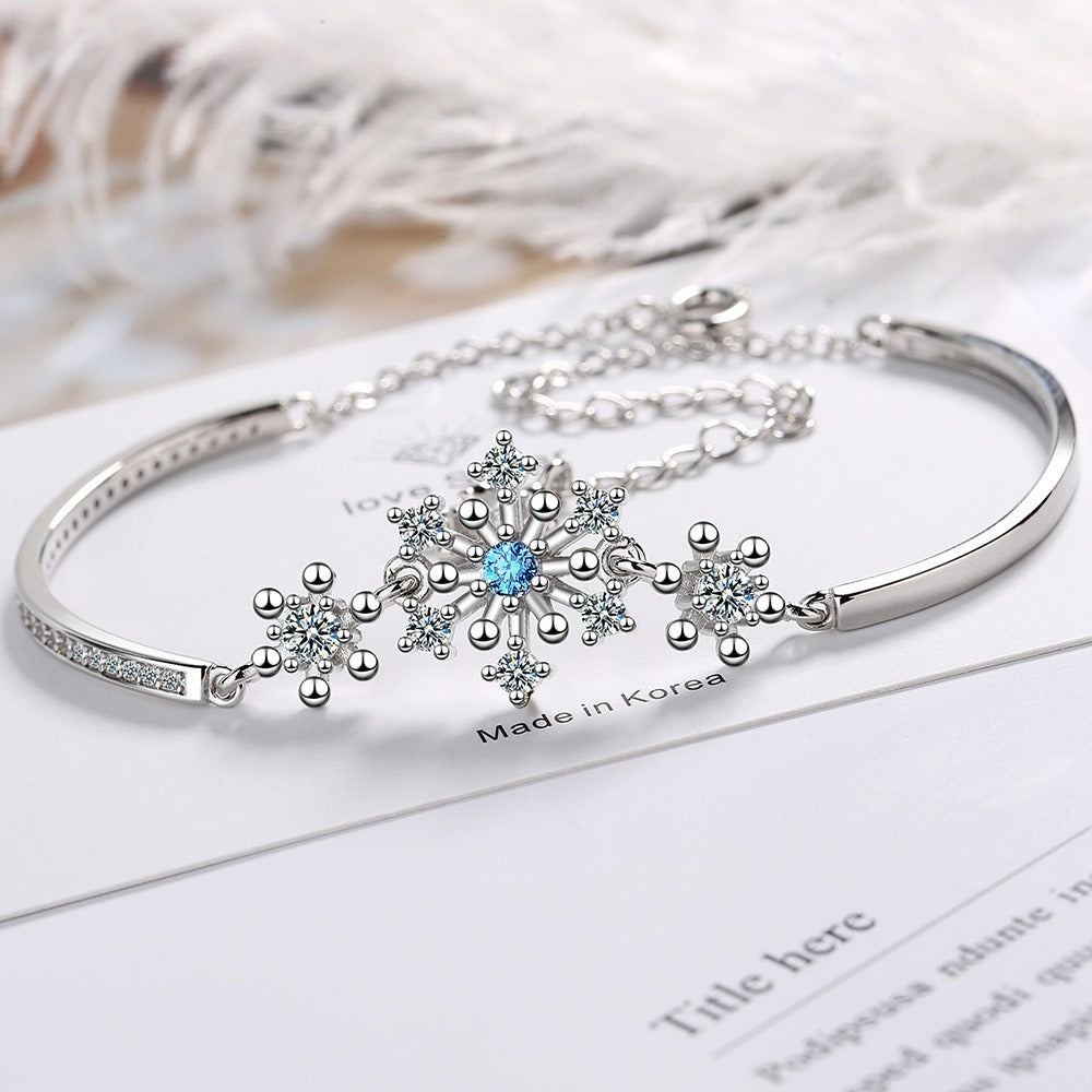 Snowflake Zirconium Bracelet