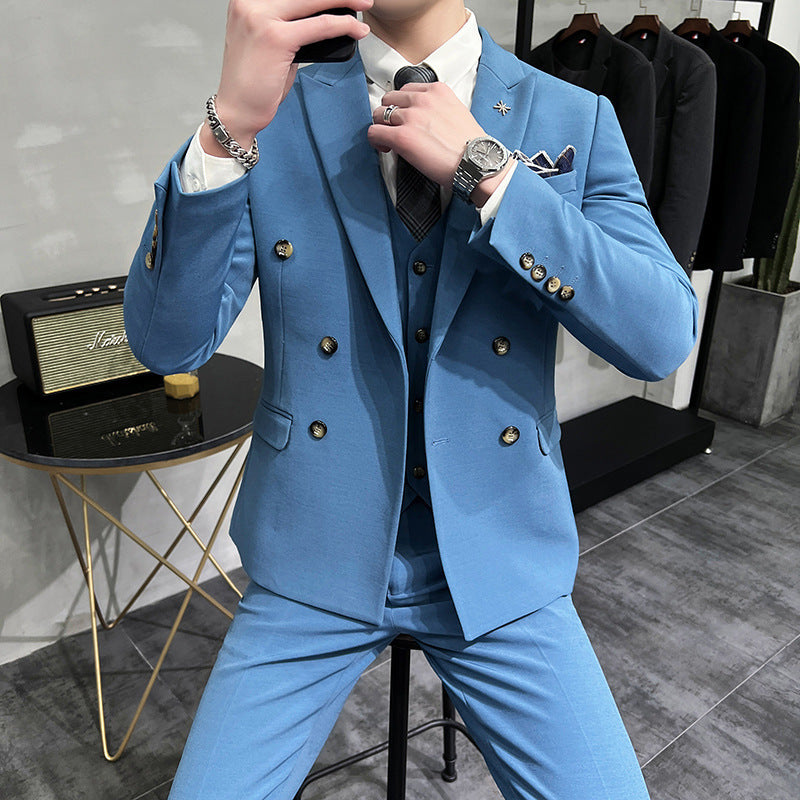 Business Formal High-grade British Style Suit