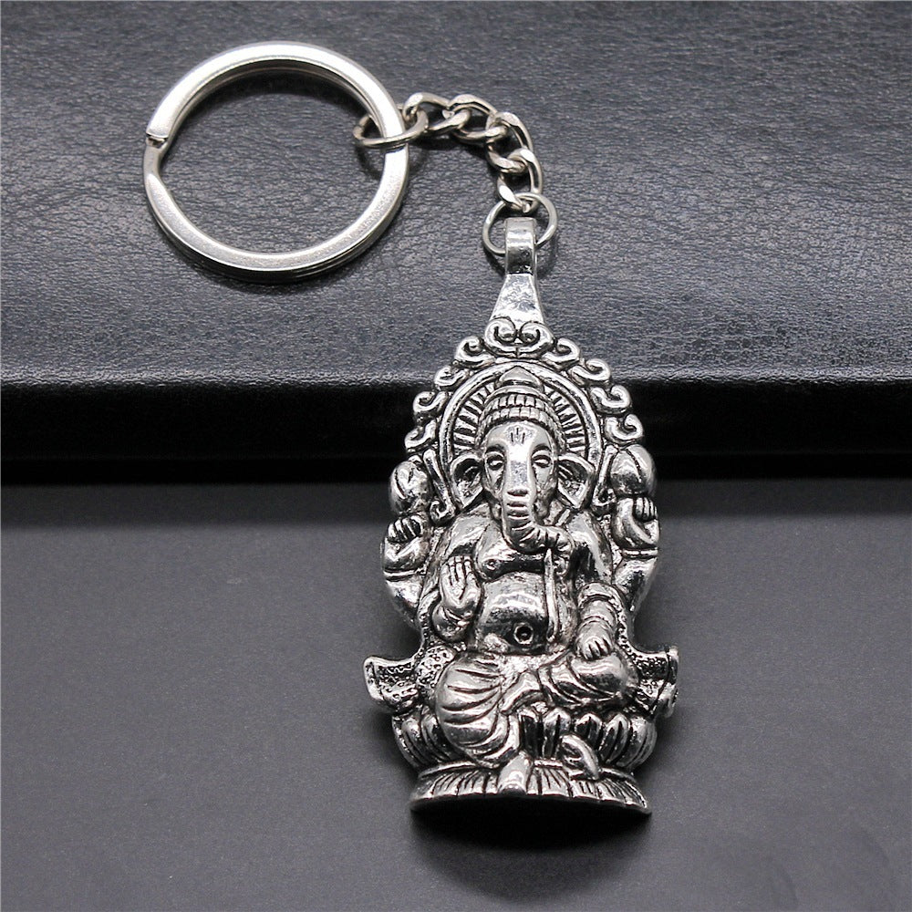 Elephant God Keychain