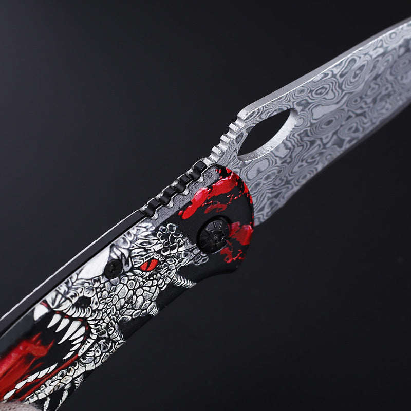 Wild Dragon Stainless Steel Folding Knife