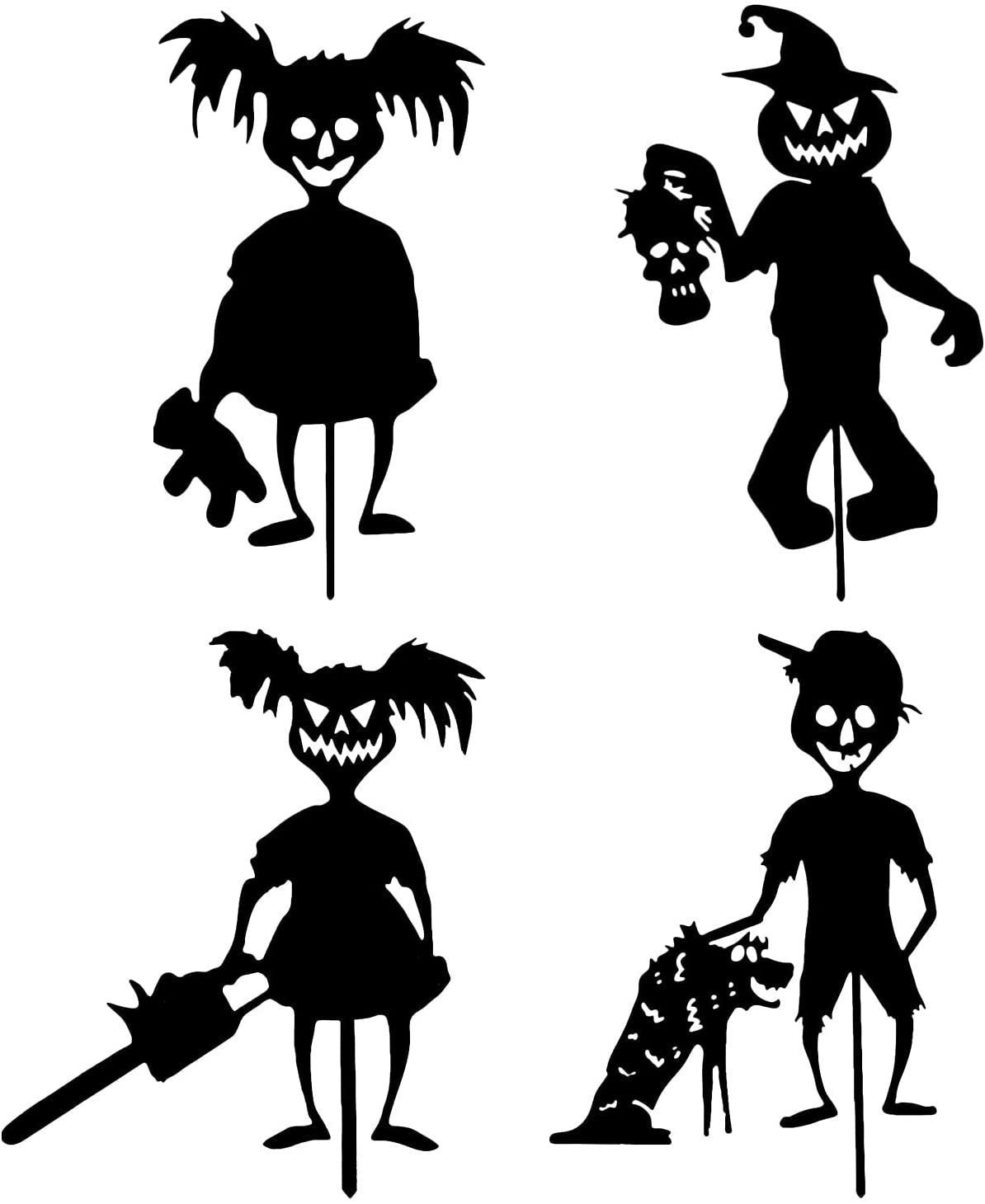 Halloween Silhouette Little Devil Garden Decorations