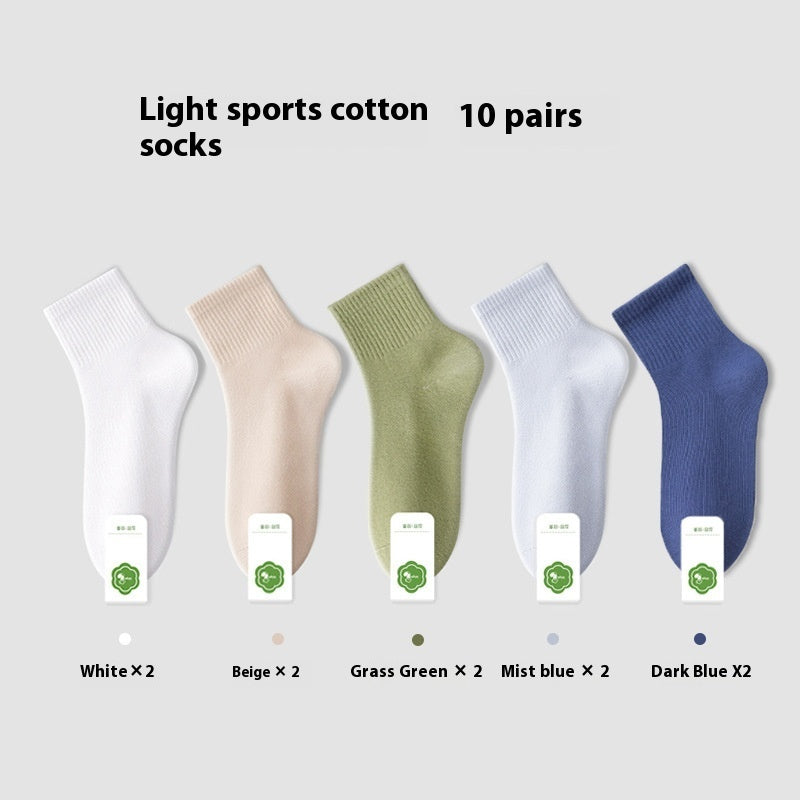 Antibacterial Breathable Cotton Socks