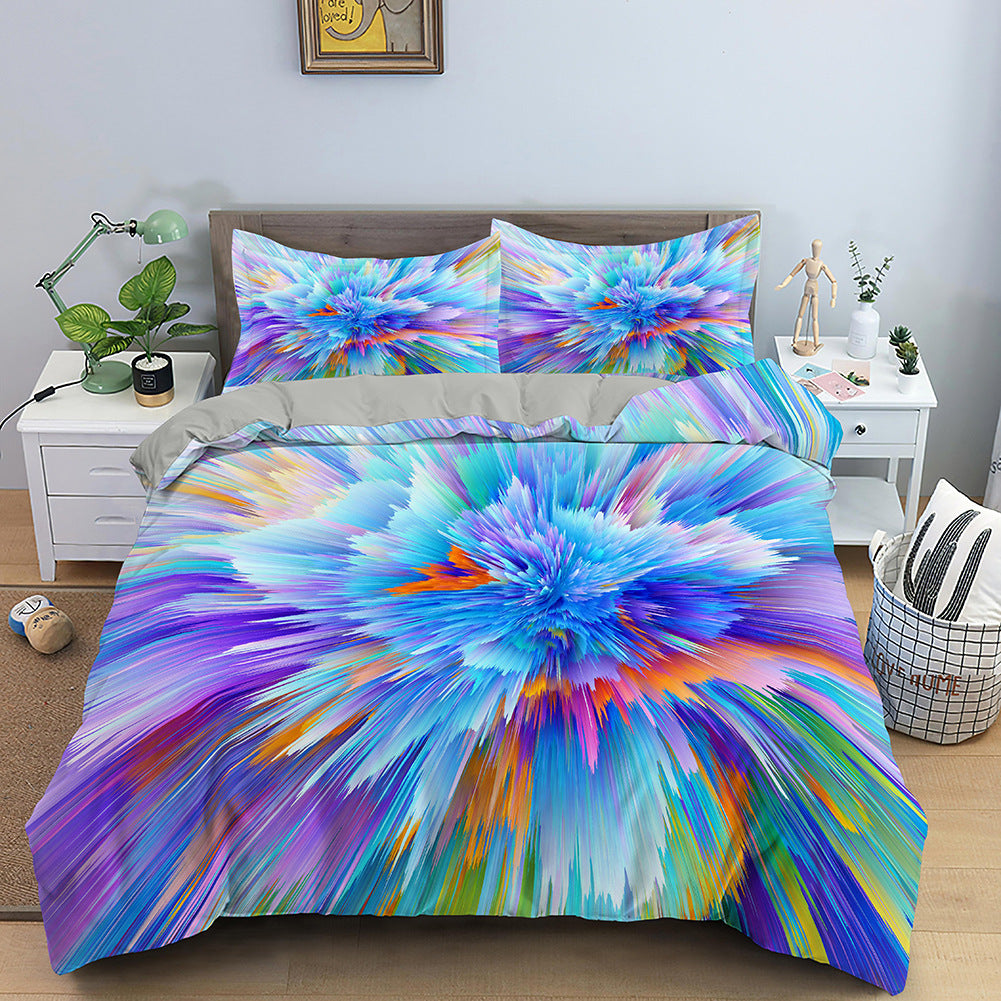 3D Digital Printing Bedding Bed Sheet Fitted Sheet