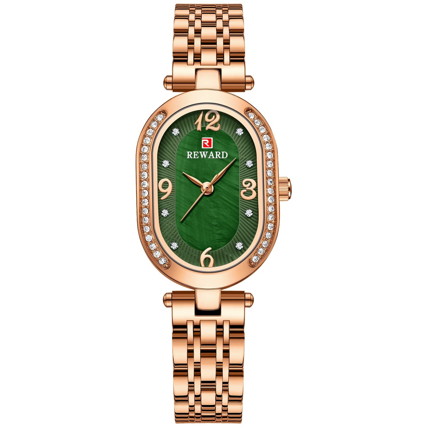 Elegant Lady Jeweled Watch