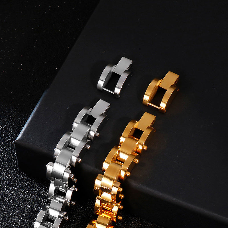 Bold Stainless Steel Bracelet