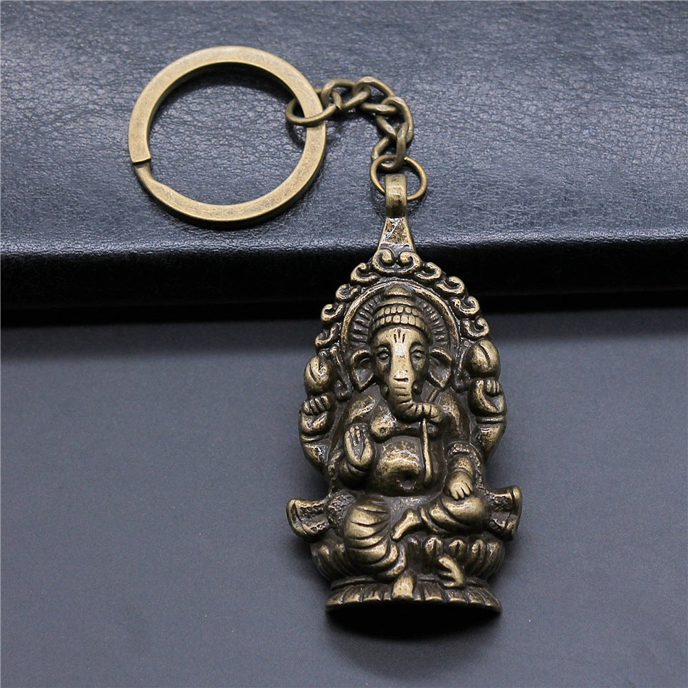 Elephant God Keychain