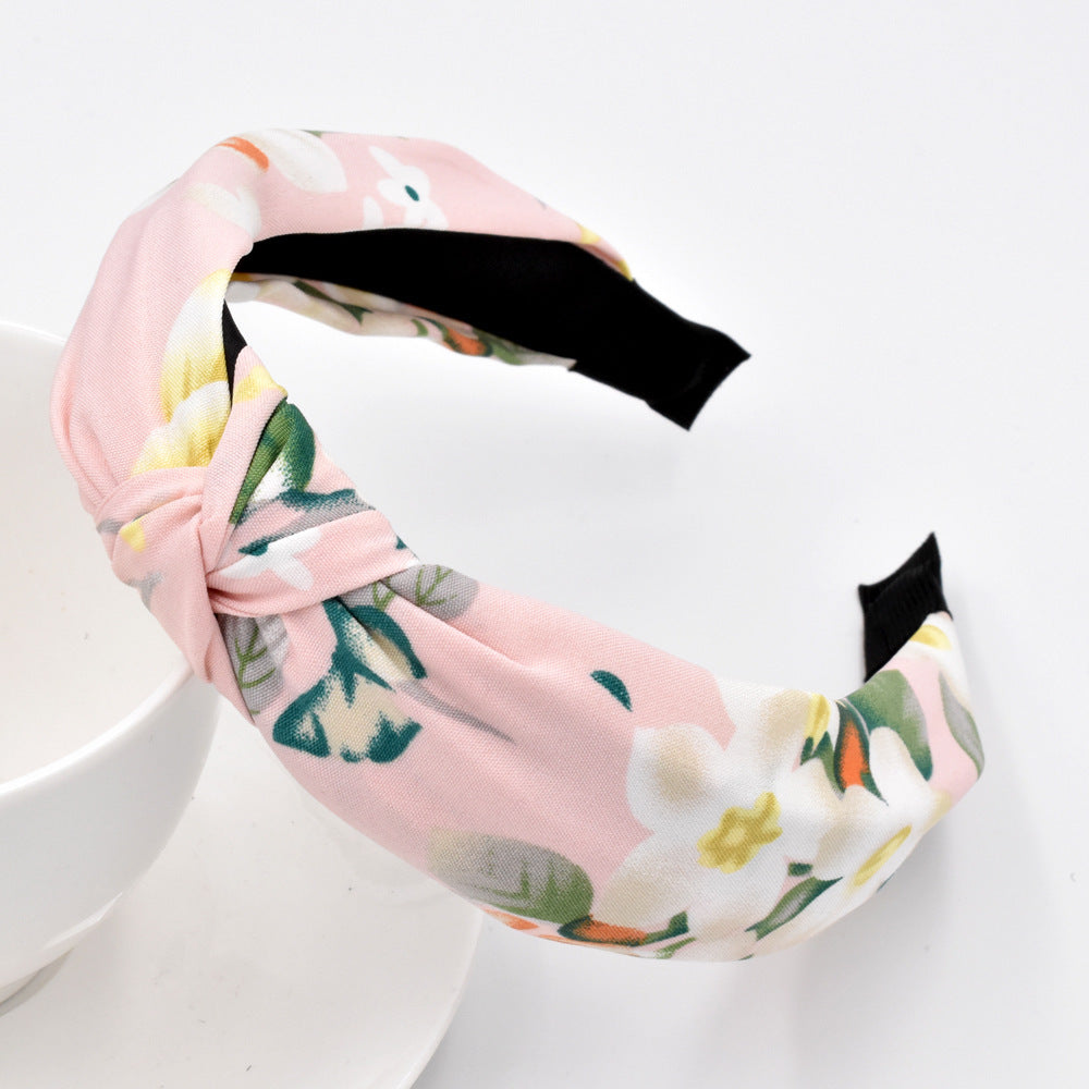 Mori Knotted Floral Hairband