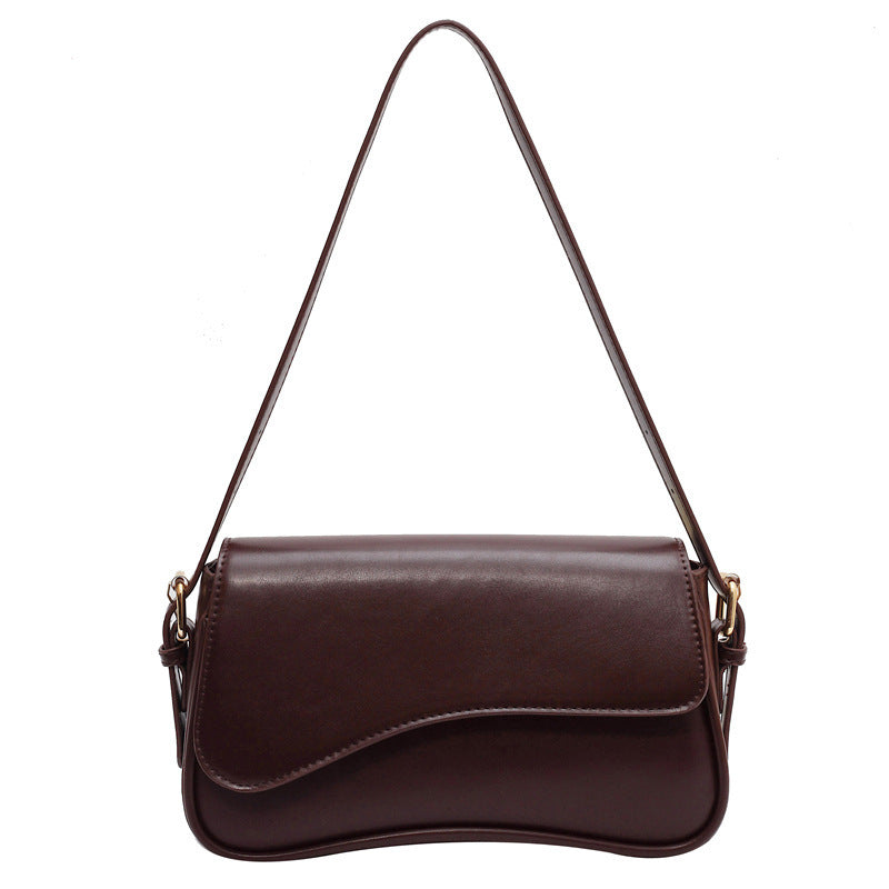 Flip Magnetic Buckle Shoulder Bag