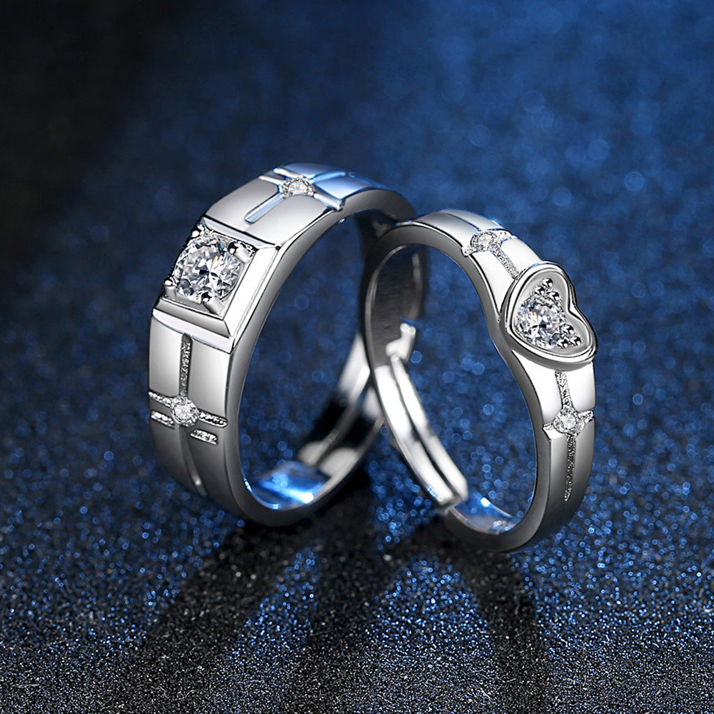 Heart Couple Rings