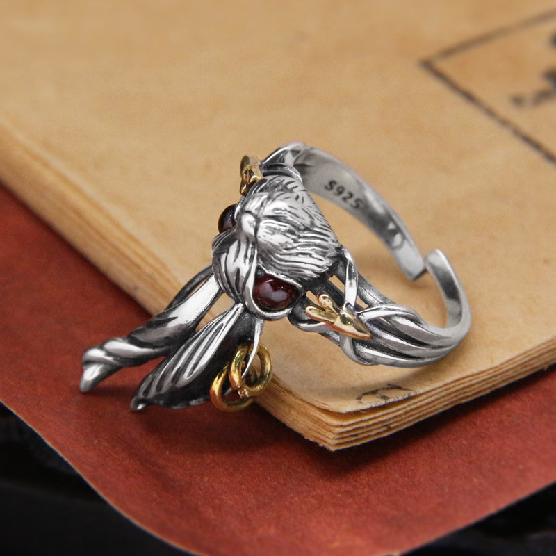 Red-eyed Rabbit Ring