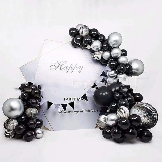 Black & White Party Balloons