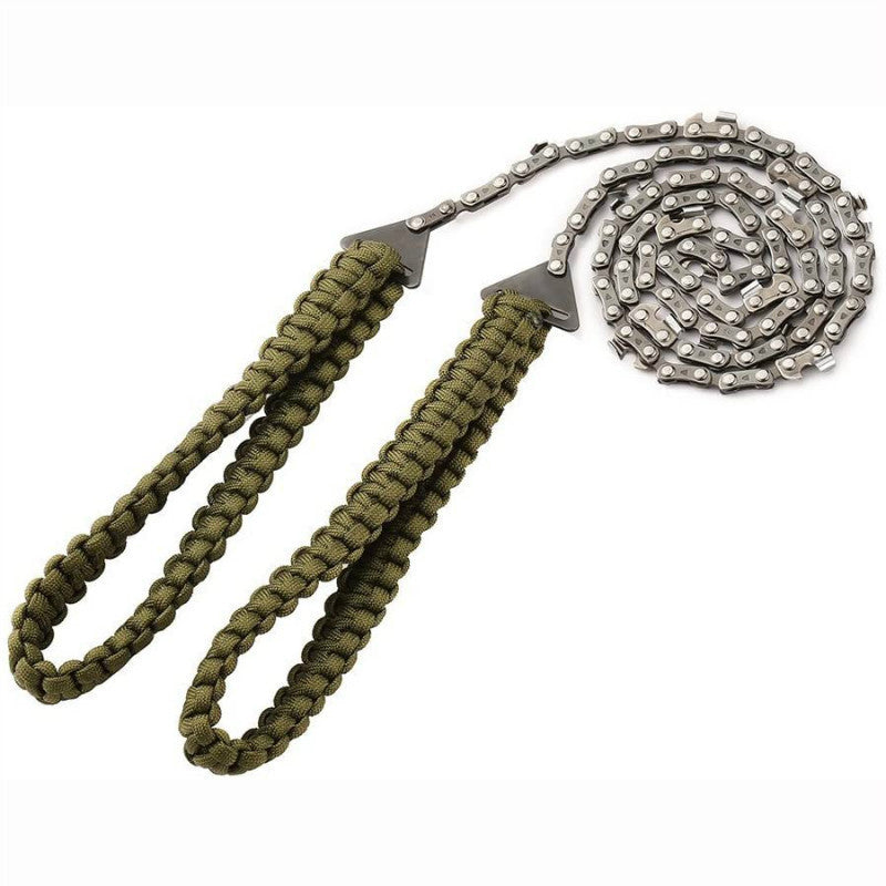 Braided Rope Camping Survival Pocket Saw