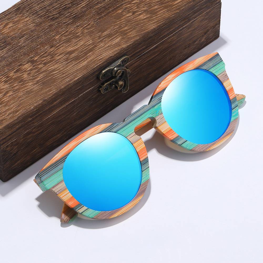 Wooden Polarized Bamboo Sunglasses