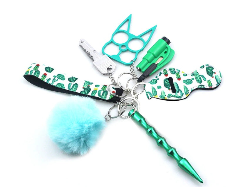 Glamour Defense Keychain Set