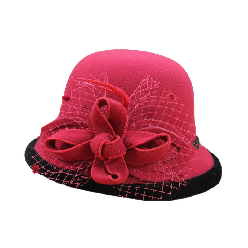 British Retro Socialite Bucket Hat