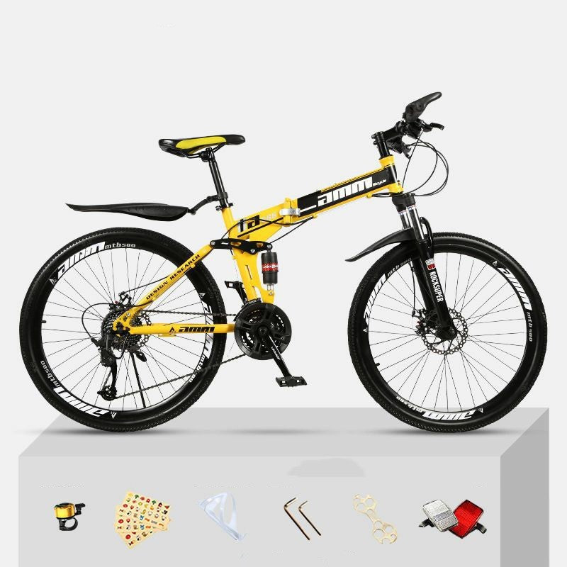 Dual Shock Absorbing Off-road Variable Speed Racing Bike