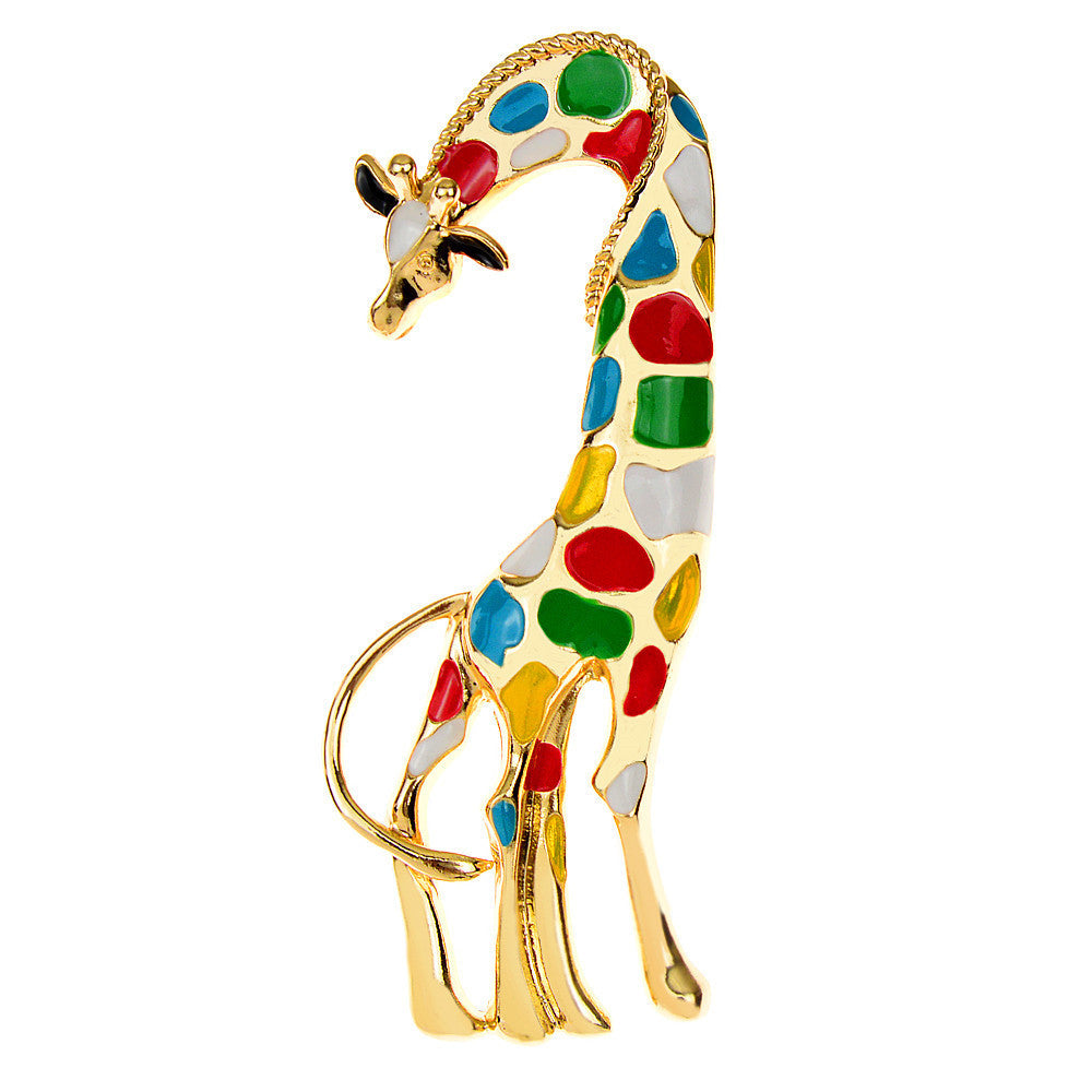 Giraffe Brooch