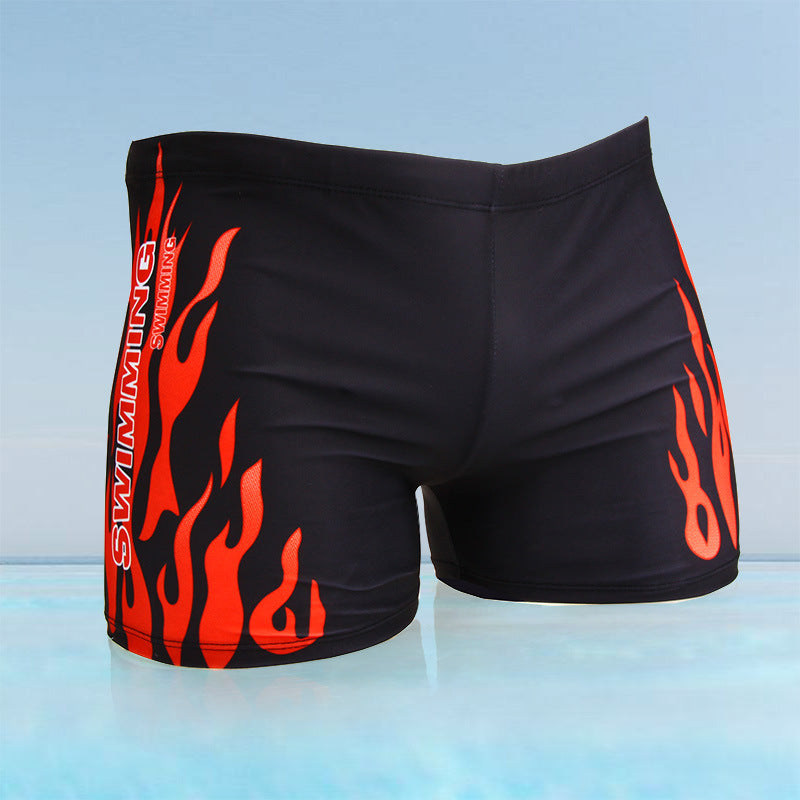 Men's Boxer Plus Size Swimming Trunks