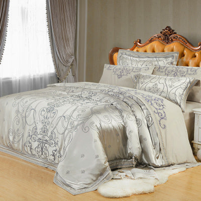 European Luxury High-end Linen And Cotton Bedding Set