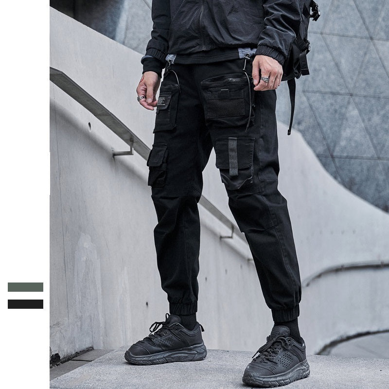 High Street Mechanical Style Trousers